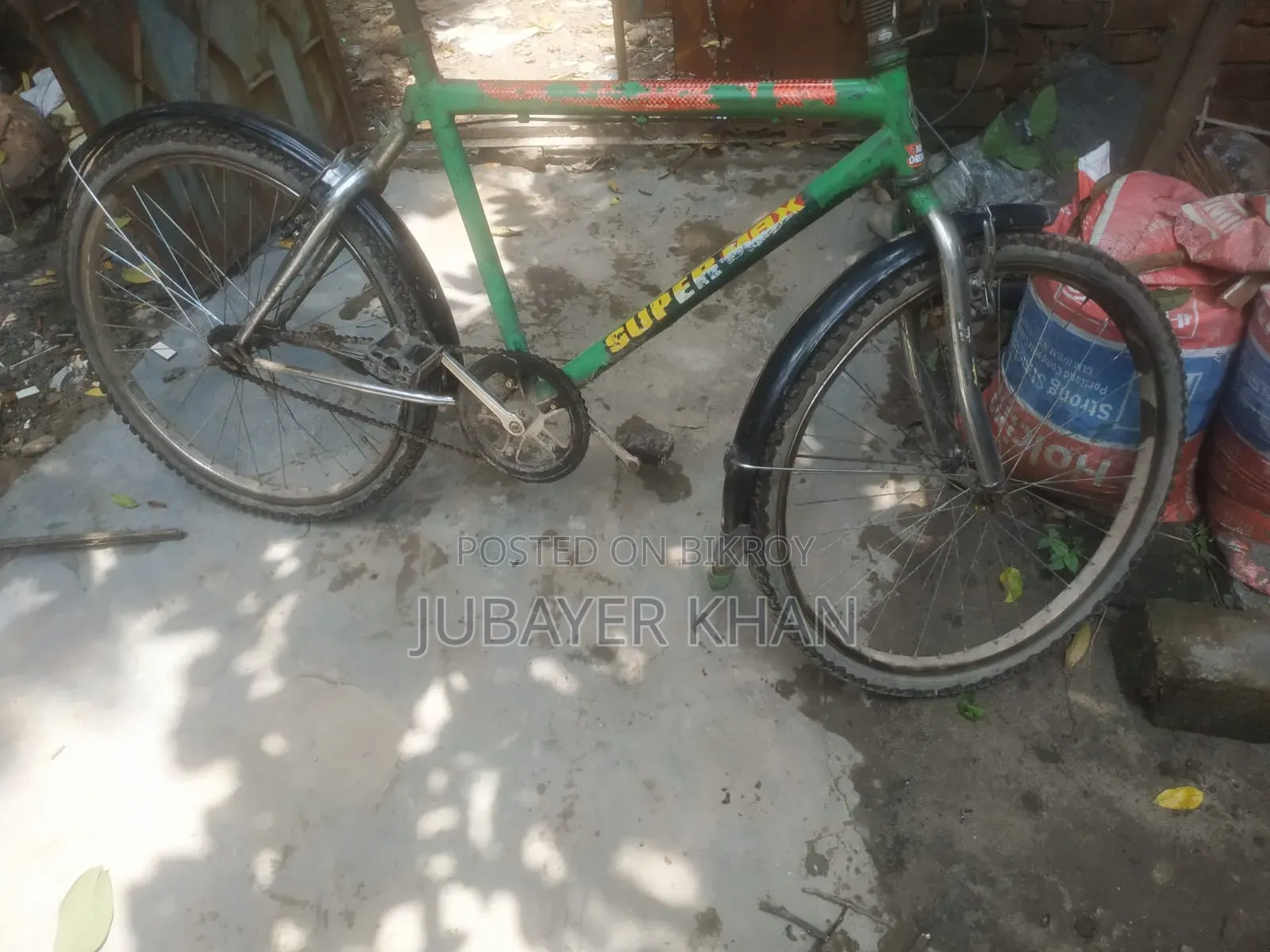 Cycle, perfectly fresh running cycle