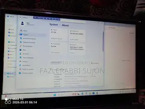 নতুন কন্ডিশন ল্যাপটপ হোম ইউজ পঁাচ মাস ব্যাবহৃত