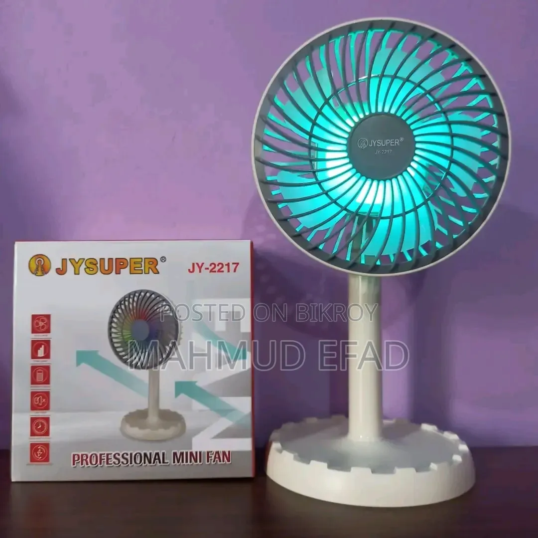 Jysuper 2217 Rechargeable Stand Fan