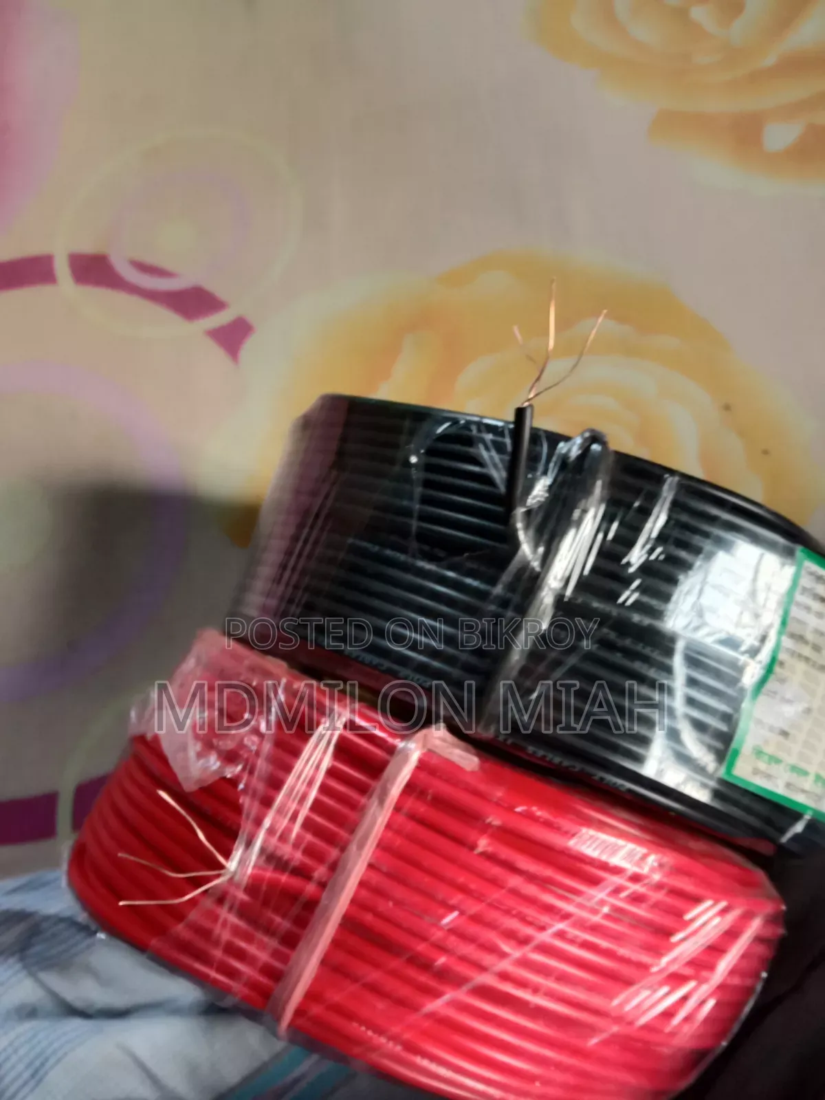 Two Coils of New Electric Wire for Sale