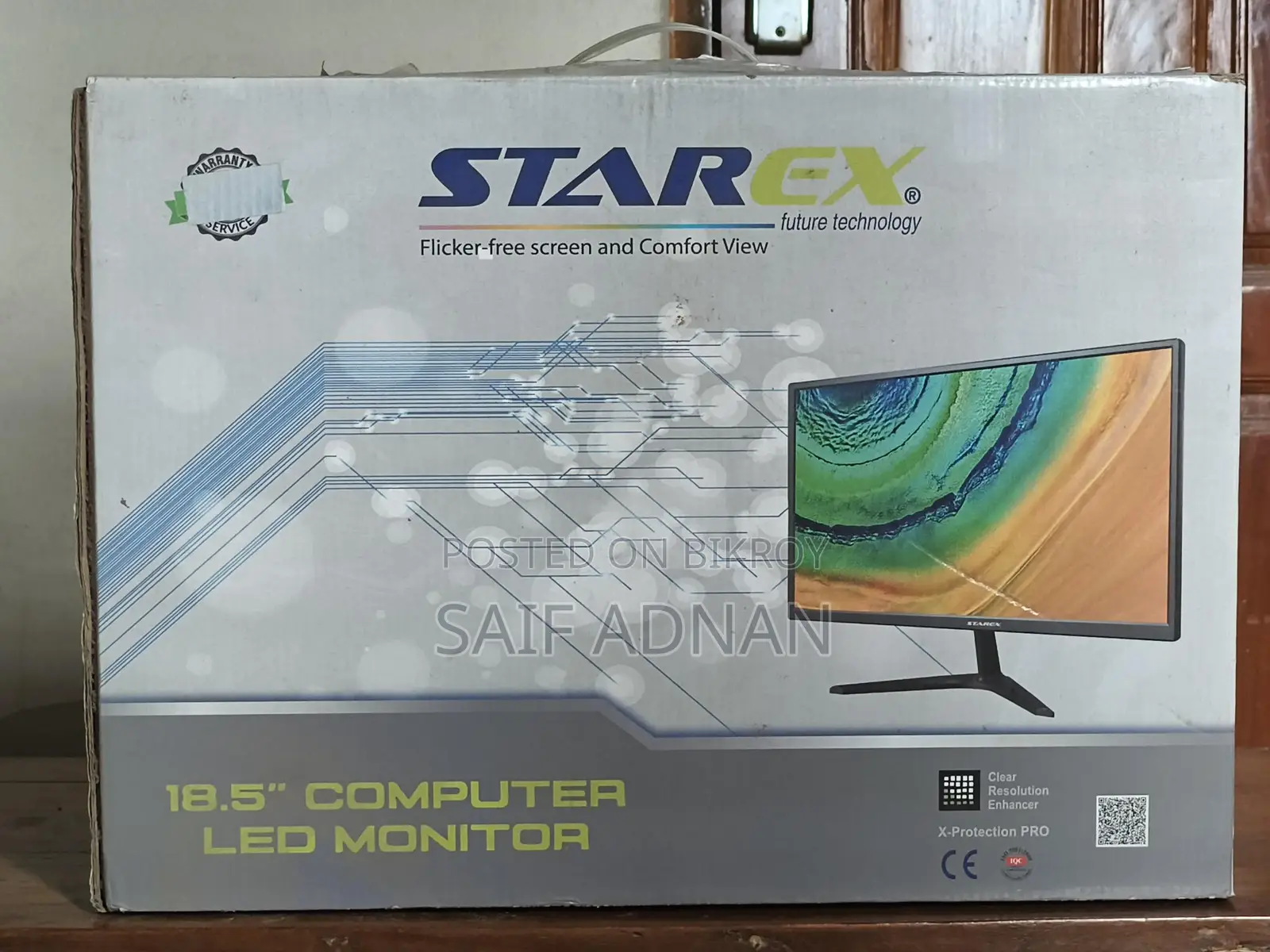 Starex Ht22fw 18.5 ইঞ্চি ওয়াইড এলইডি মনিটর