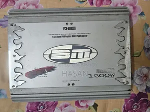Boschman Car Amplifier. 
Maximum Power Output: 1200 Watts.