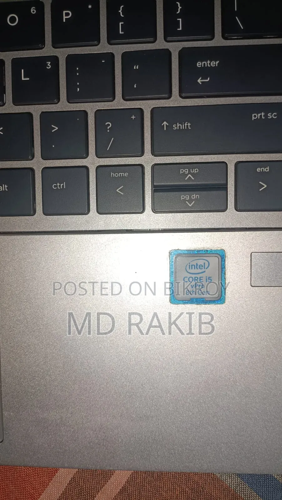 ল্যাপটপ HP EliteBook 840 G6 8GB Intel Core I5 HDD+SSD 256GB