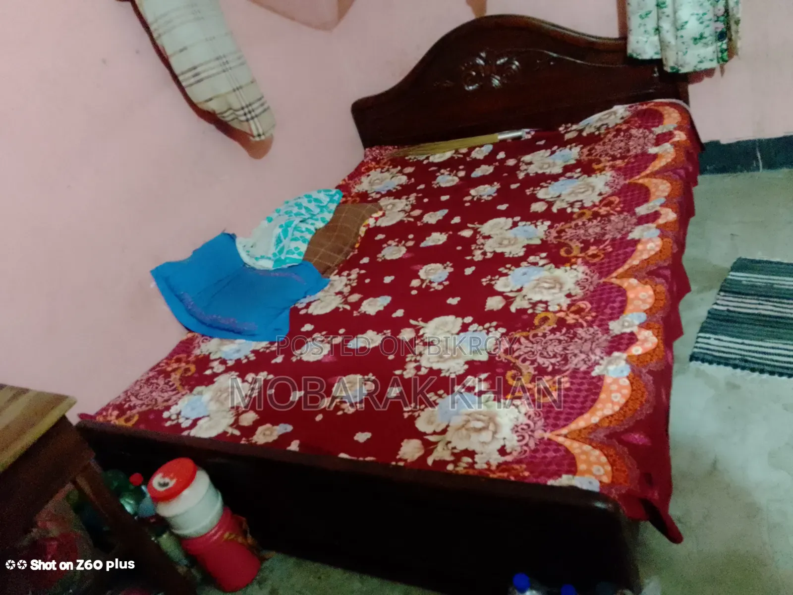 খাট + ডেসিং টেবিল