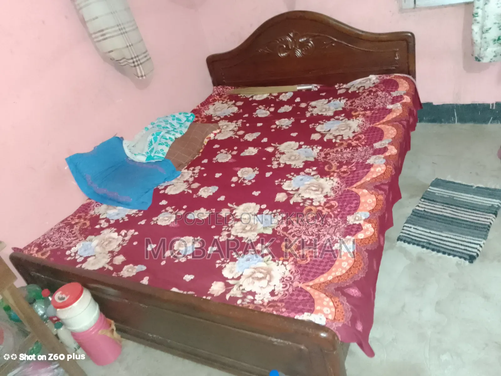 খাট + ডেসিং টেবিল