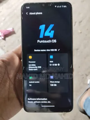 Vivo V23 5G 128 GB Gold