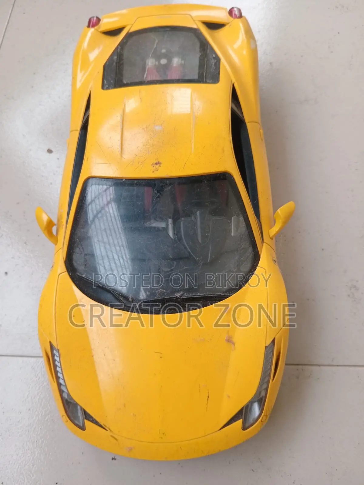 A beautiful car for kids