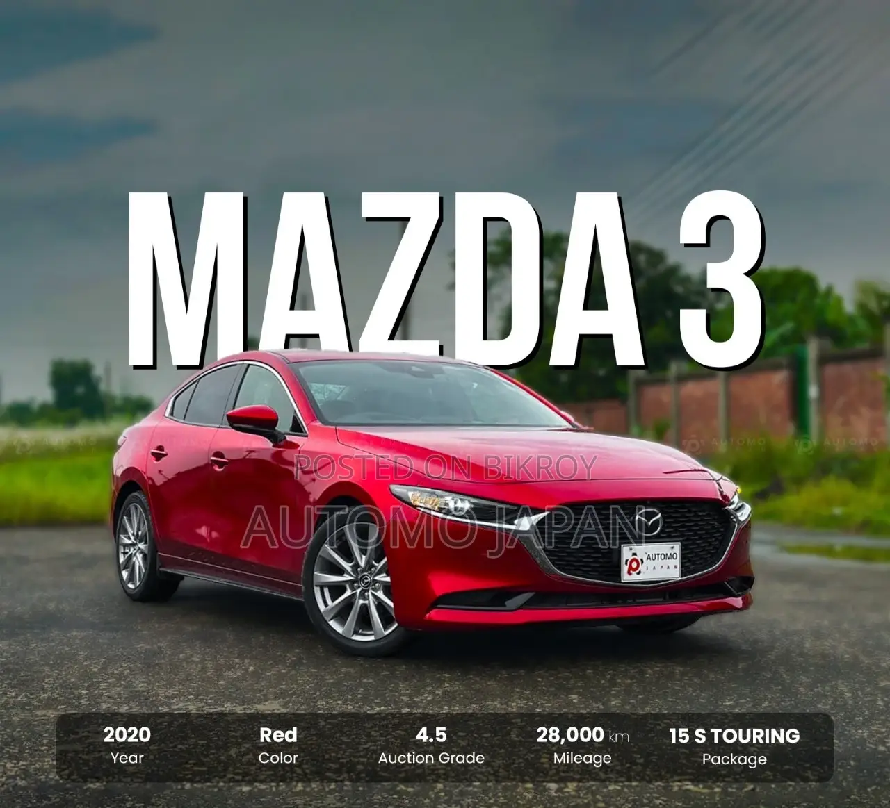 Mazda 3 15S Touring 2020