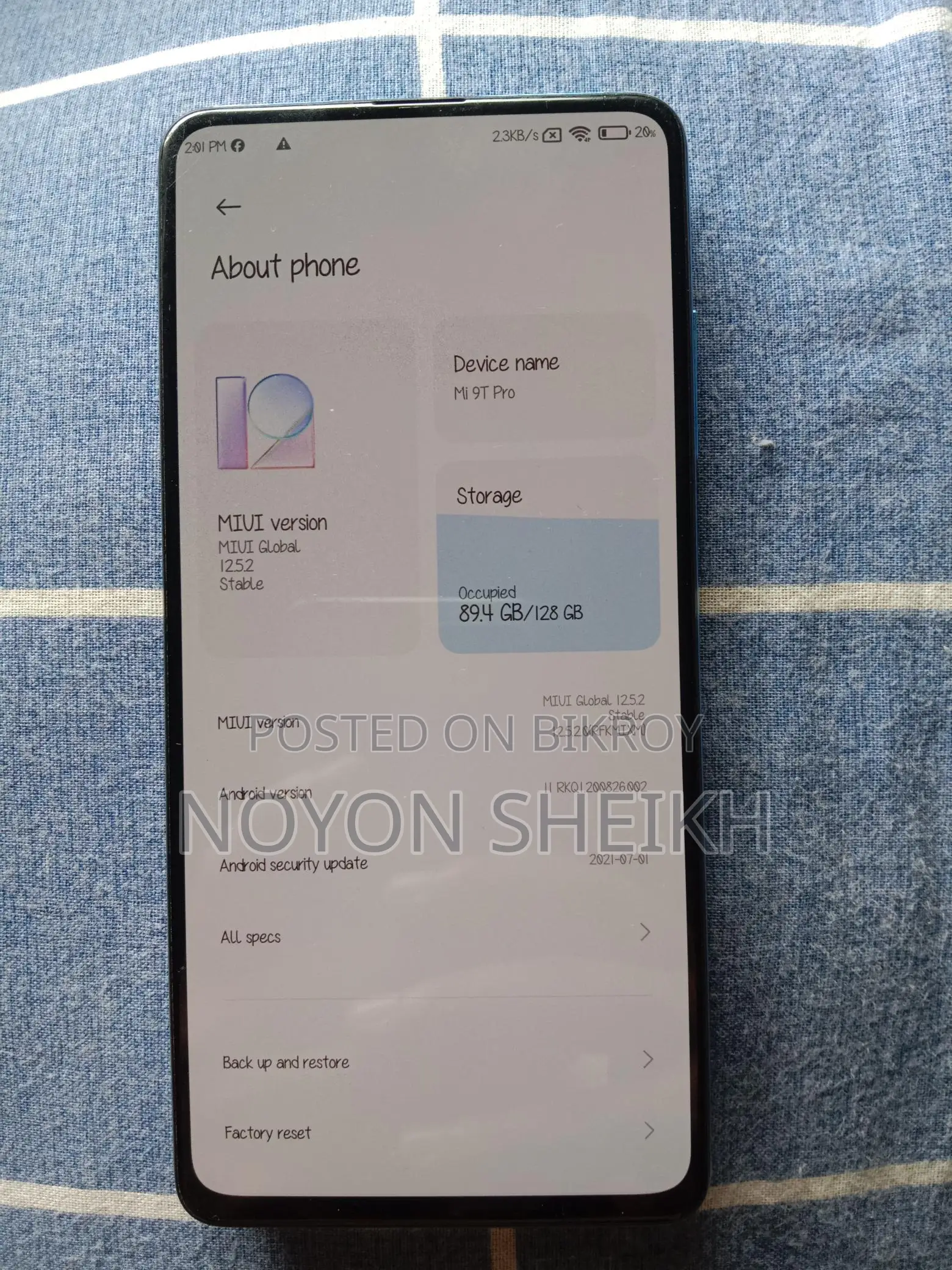Xiaomi Mi 9T Pro (Used)
