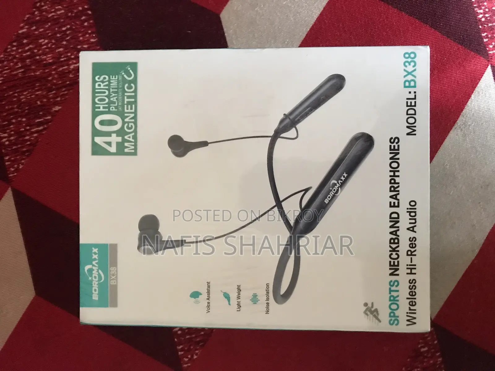 Bx-38 Wireless Neckband Earphones