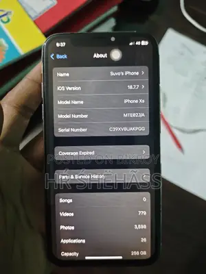 Apple iPhone XS (Used) - All Functions Working