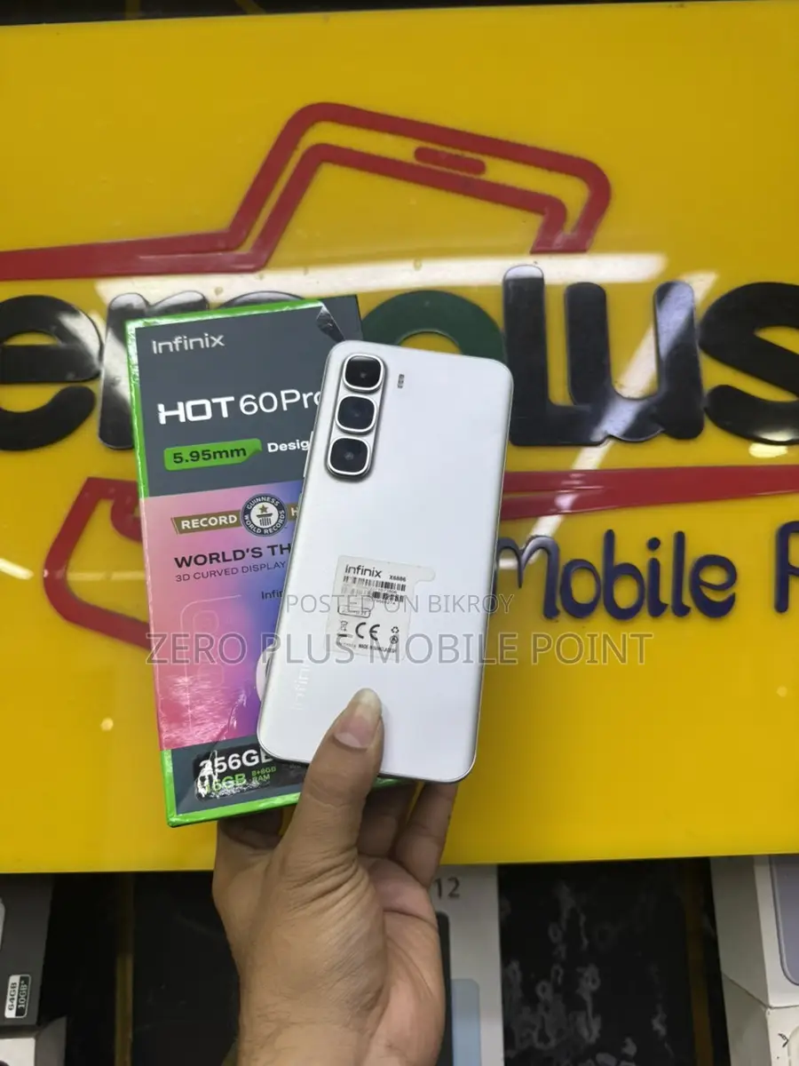 Infinix Hot 60 Pro 8/256 full Box (Used)