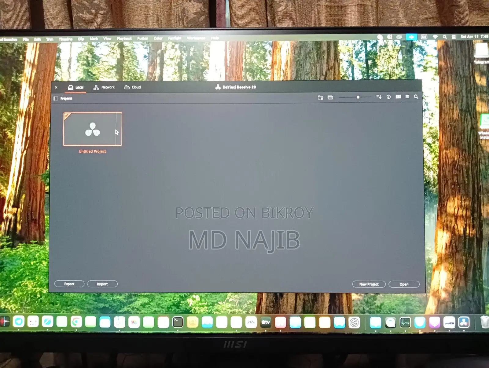 MSI pro mp225 monitor