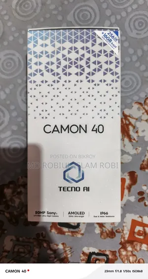 Tecno Camon 40 256 GB White