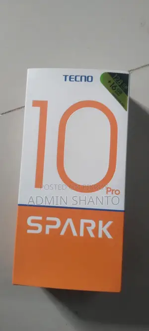 Tecno Spark 10 Pro 128GB Black (Used)