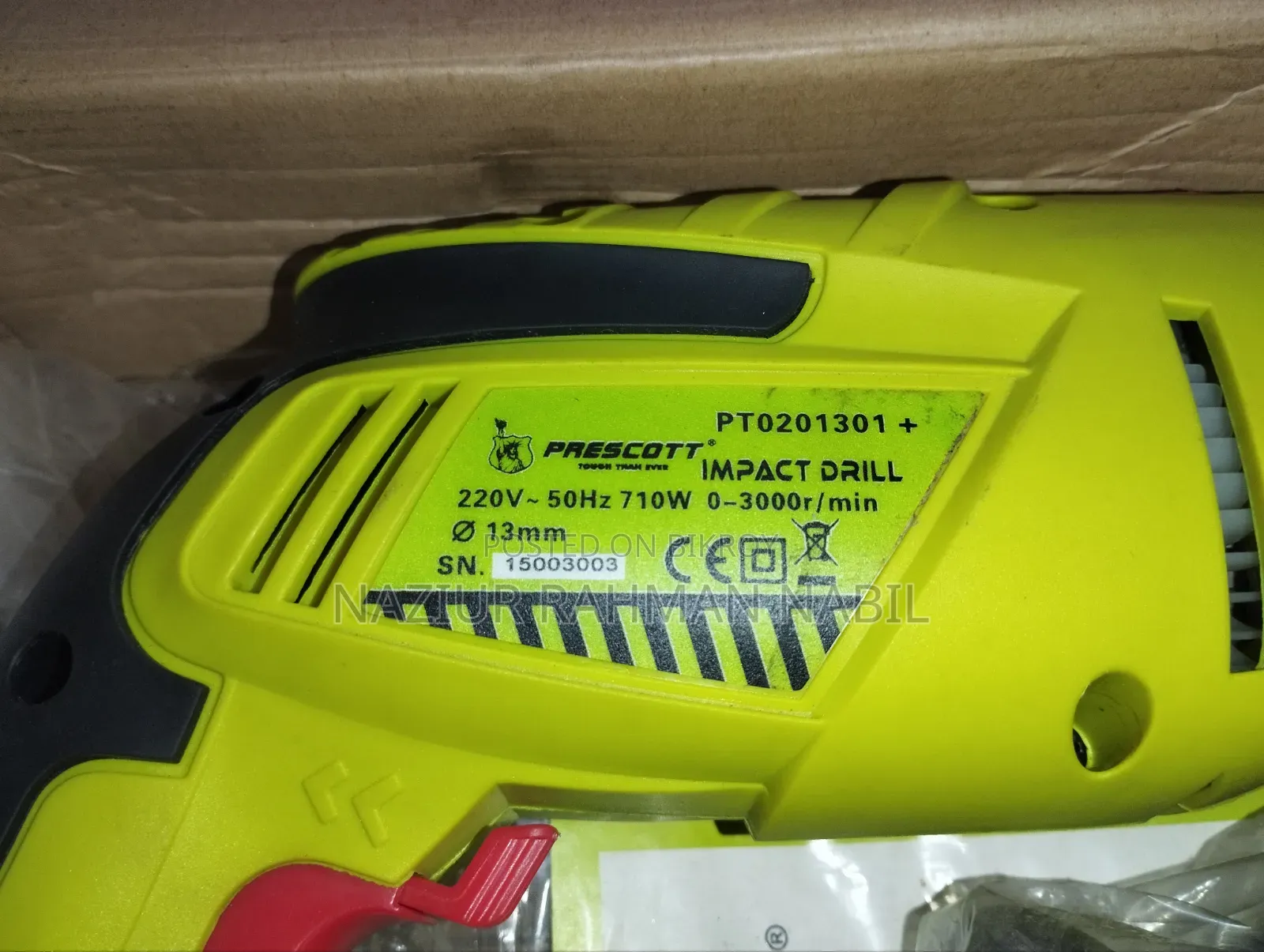 Prescott Drill Machine (New) 710w