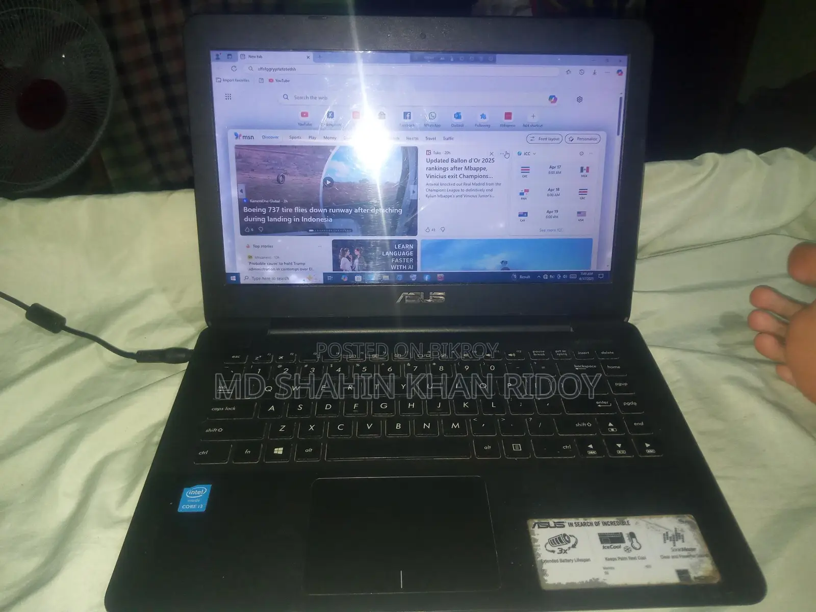 Asus Laptop 4 Gb Ram 128 Ssd