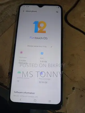 Vivo Y15S 3/32 (Used)