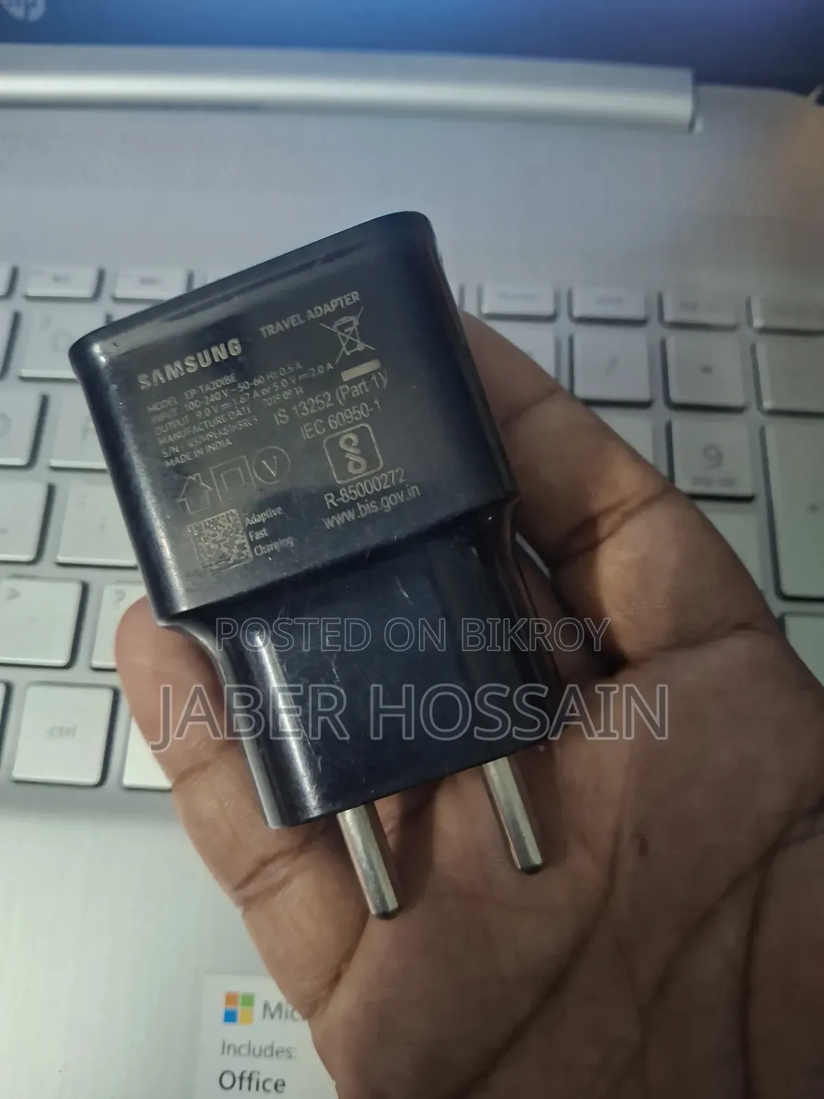 Samsung 15W Fast Charging Adaptor