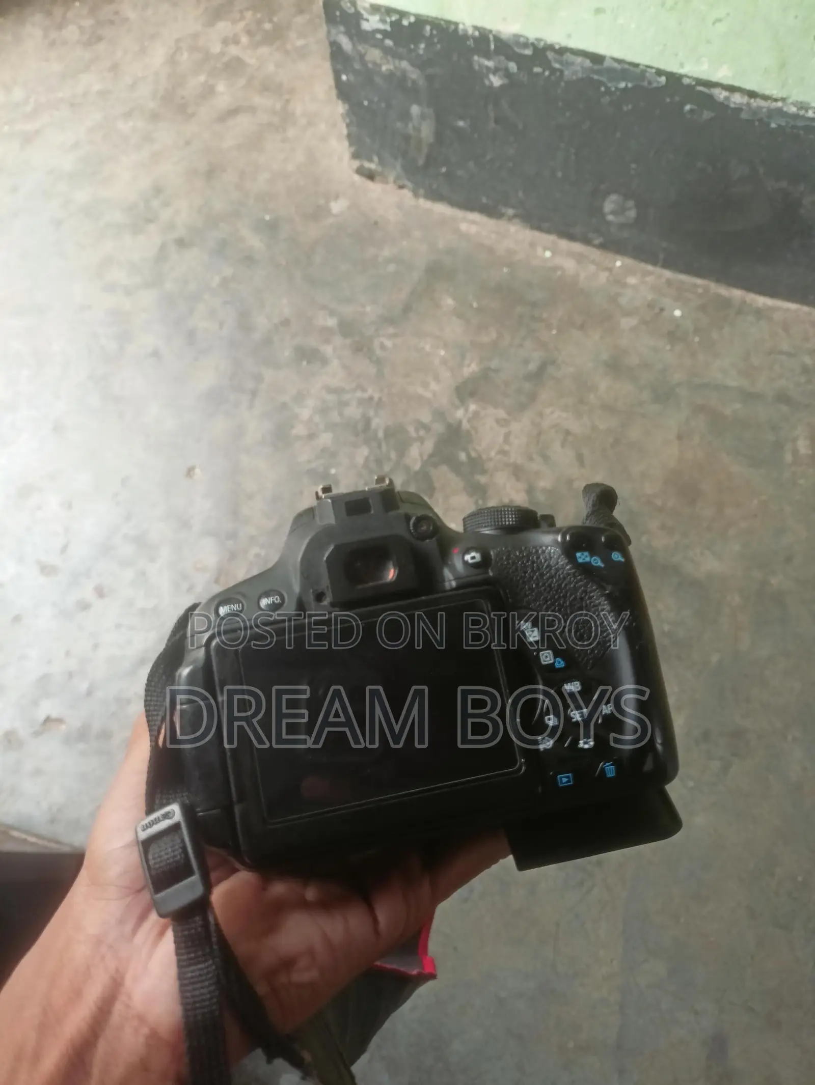 Canon 700D with 55-250 Zoom Lens