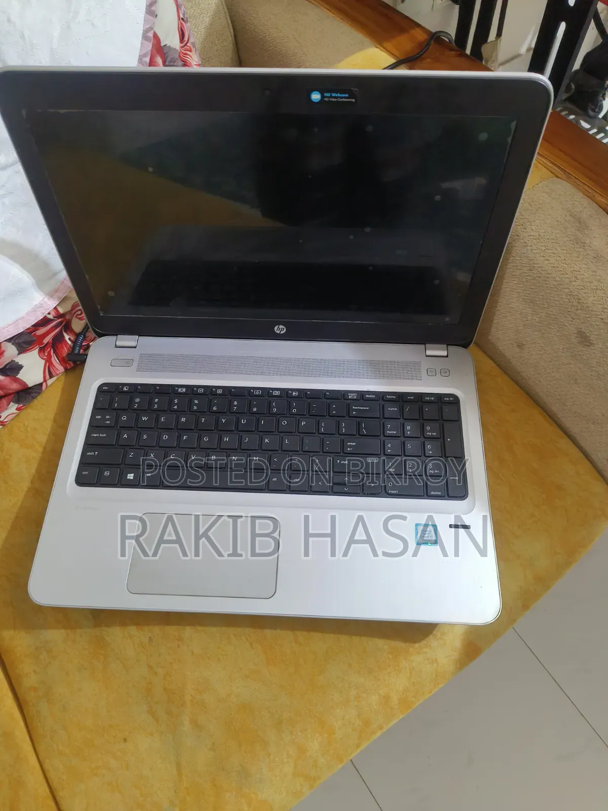 ল্যাপটপ HP 15 ৪জিবি ইন্টেল কোর I5 HDD ১টিবি