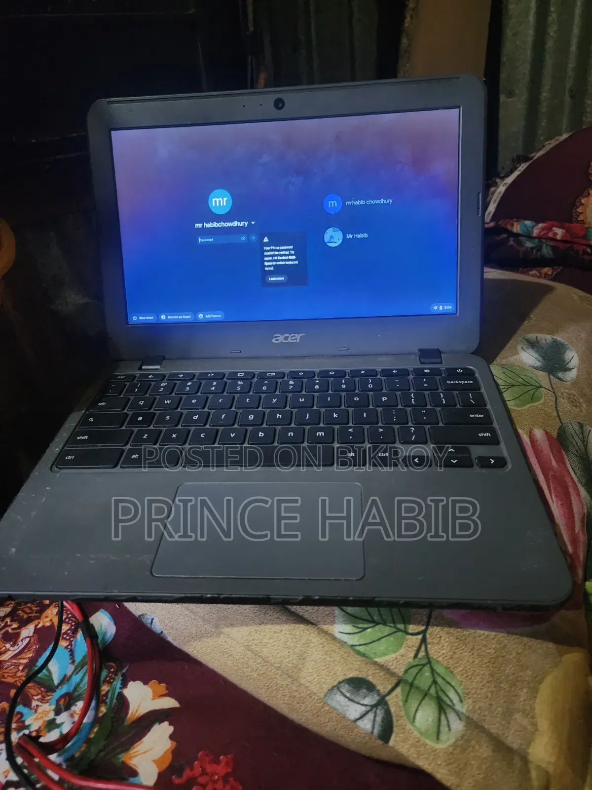 Laptop 8GB Intel Core I5 HDD 256GB