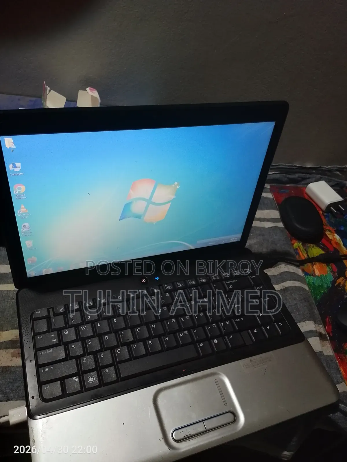 Laptop HP Compaq 8530p 2GB Intel Core I3 HDD+SSD 256GB