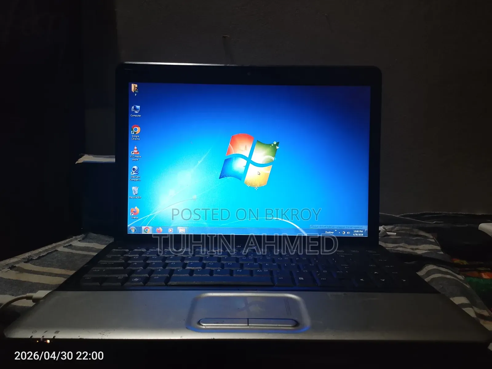 Laptop HP Compaq 8530p 2GB Intel Core I3 HDD+SSD 256GB