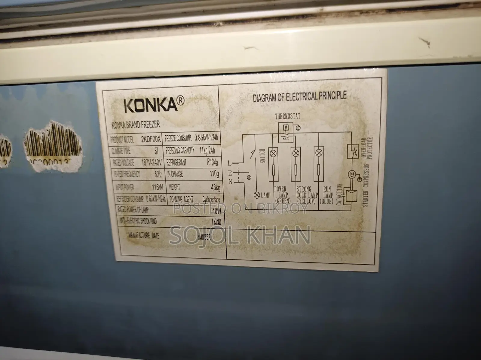 Deep Freezer for Sale