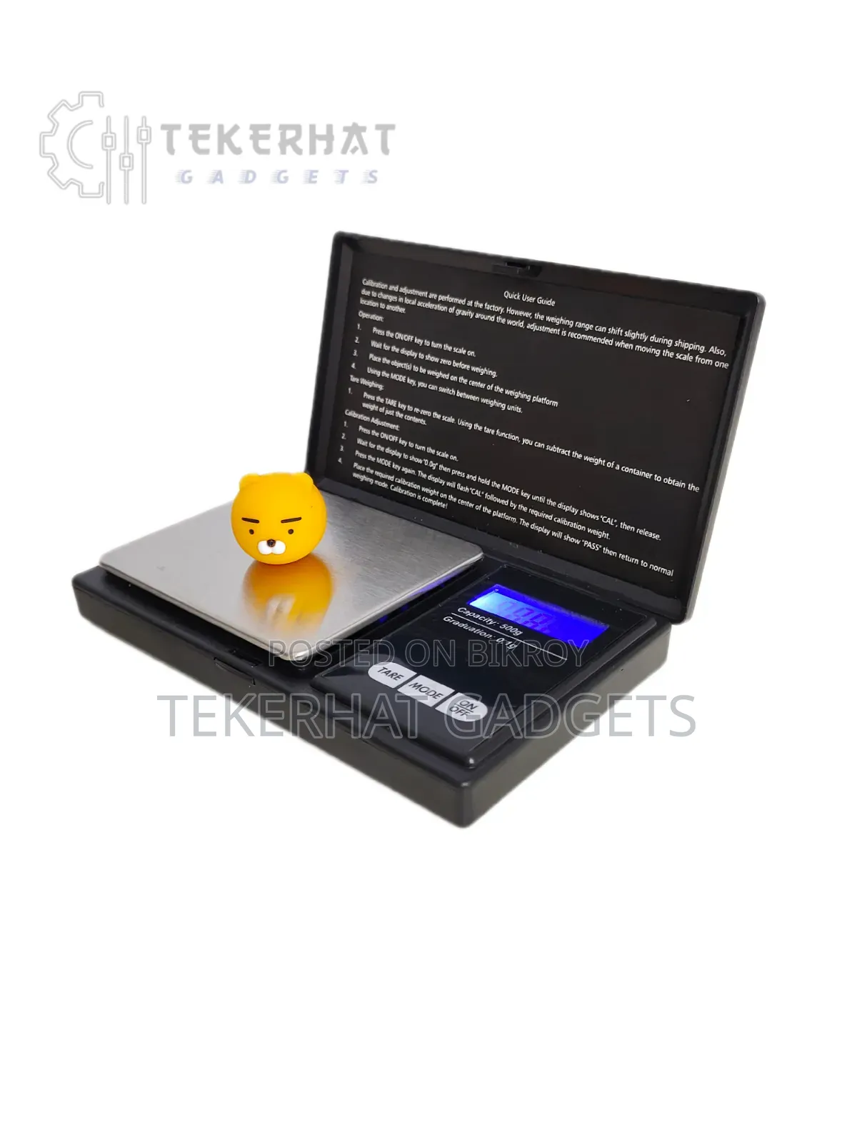 Unique and Professional Mini Gram Scale (Max 500g)