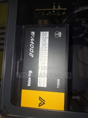 Value Top VT-V200H Mini Tower Micro ATX Black Casing with Standard PSU