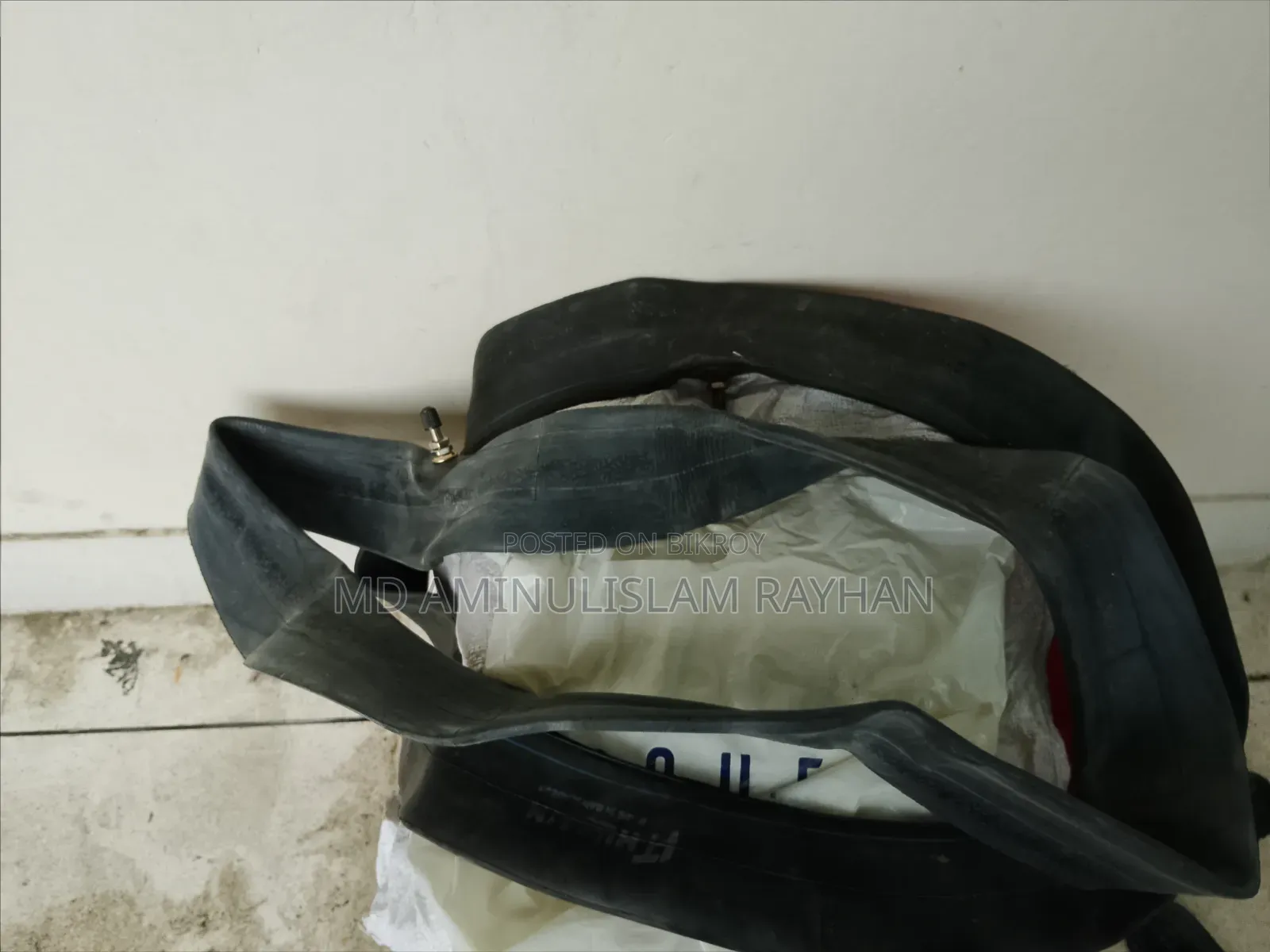 গাজী টায়ারের সাথে আসা টিউব অনেক ভালো নতুন এখনো ব্যবহার হয়নি