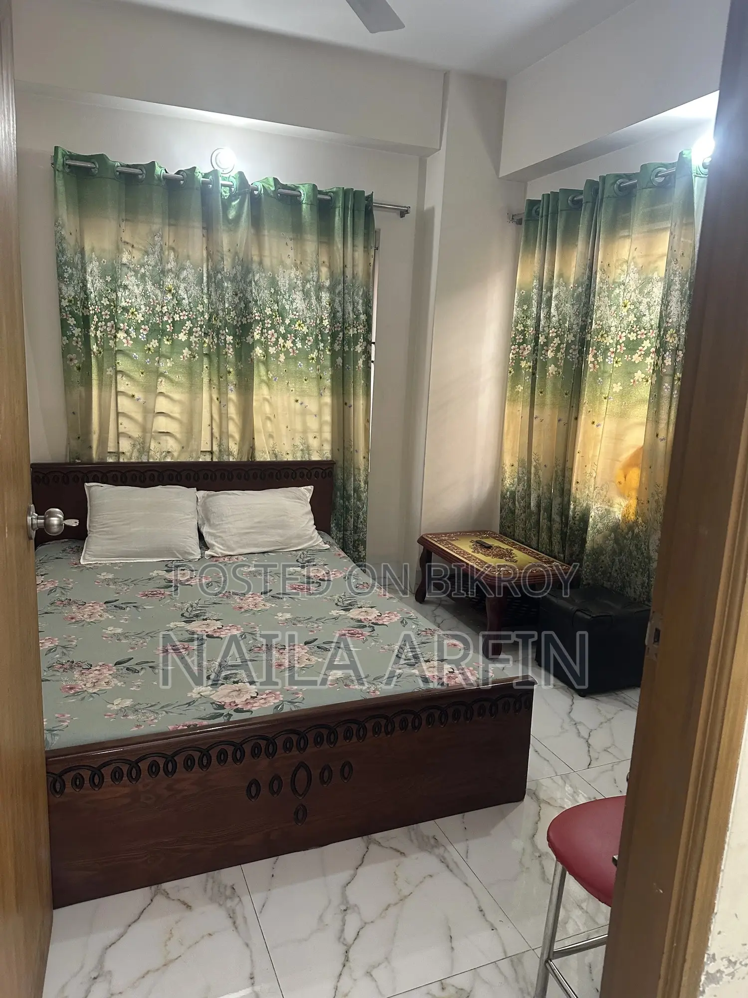 Furnished 2bdrm Apartment in Amir Hossain, Farmgate for Rent