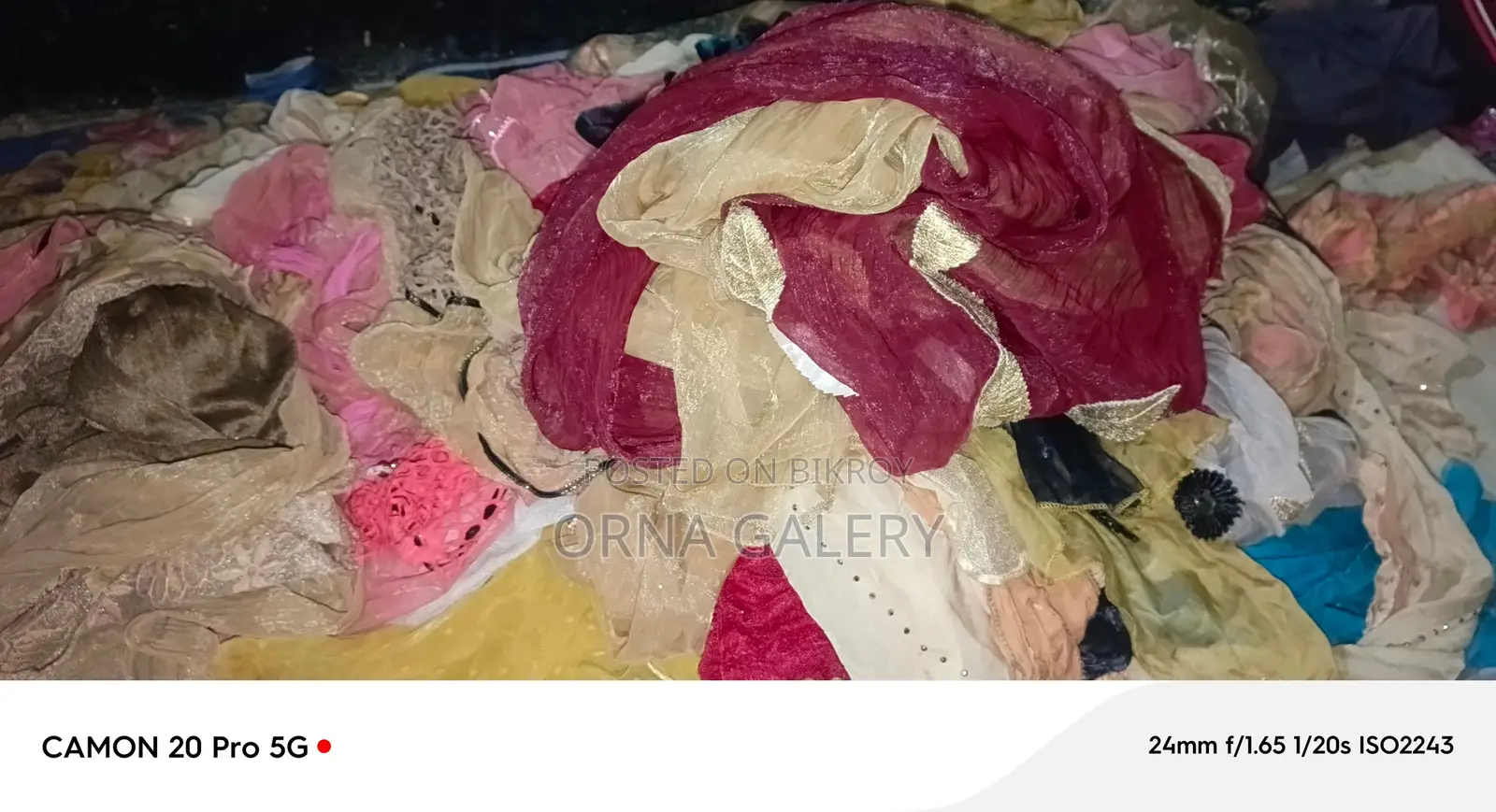 বৌশাখ অফার। নেট কাপরের ওরনা /বিভিন্ন হিজাব ওরনা।