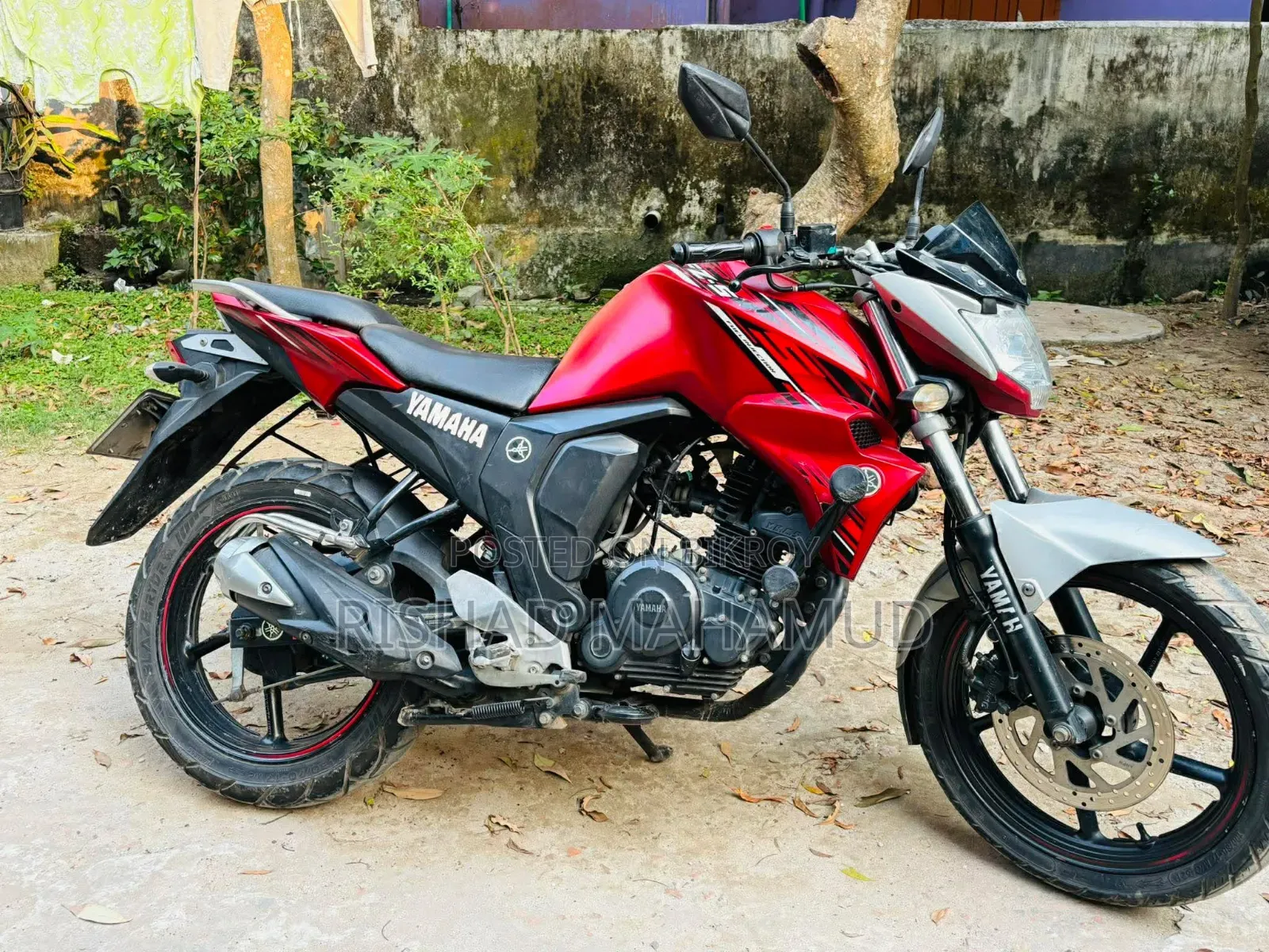 Yamaha FZ 2017 Red
