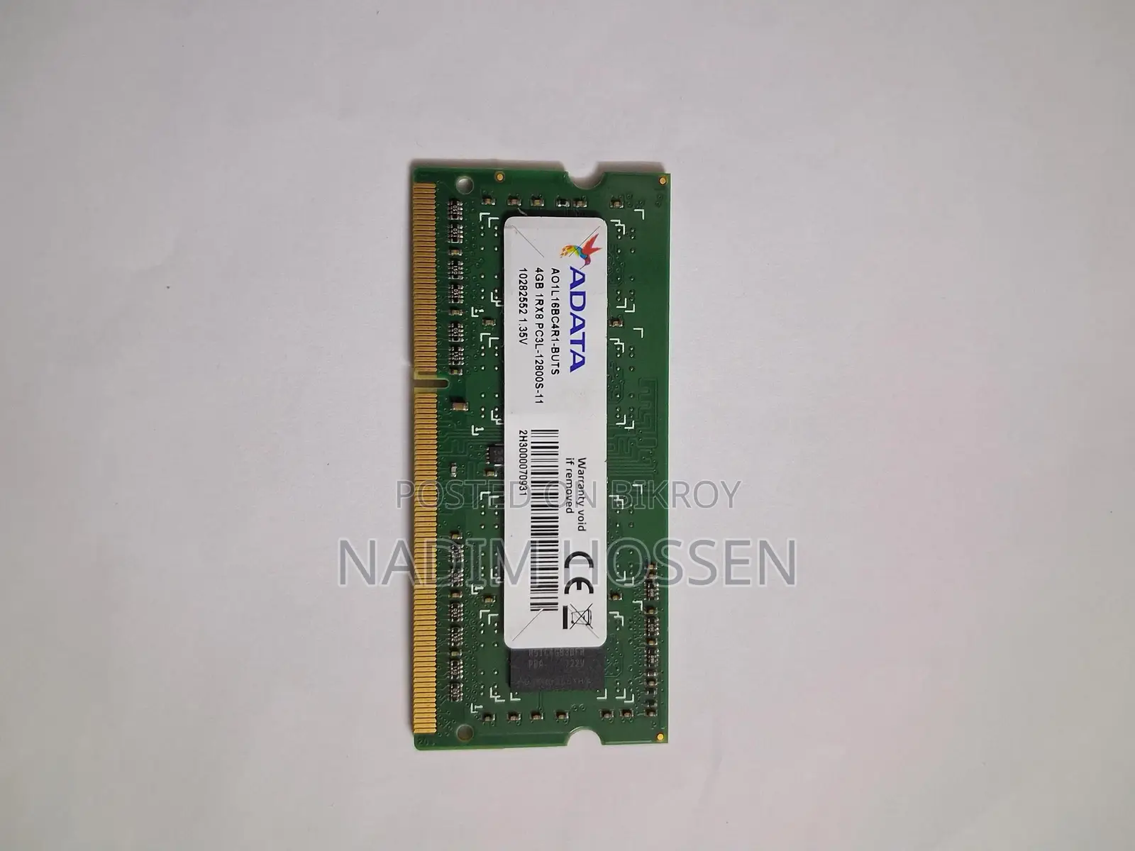 Adata 4gb Ddr3l Ram