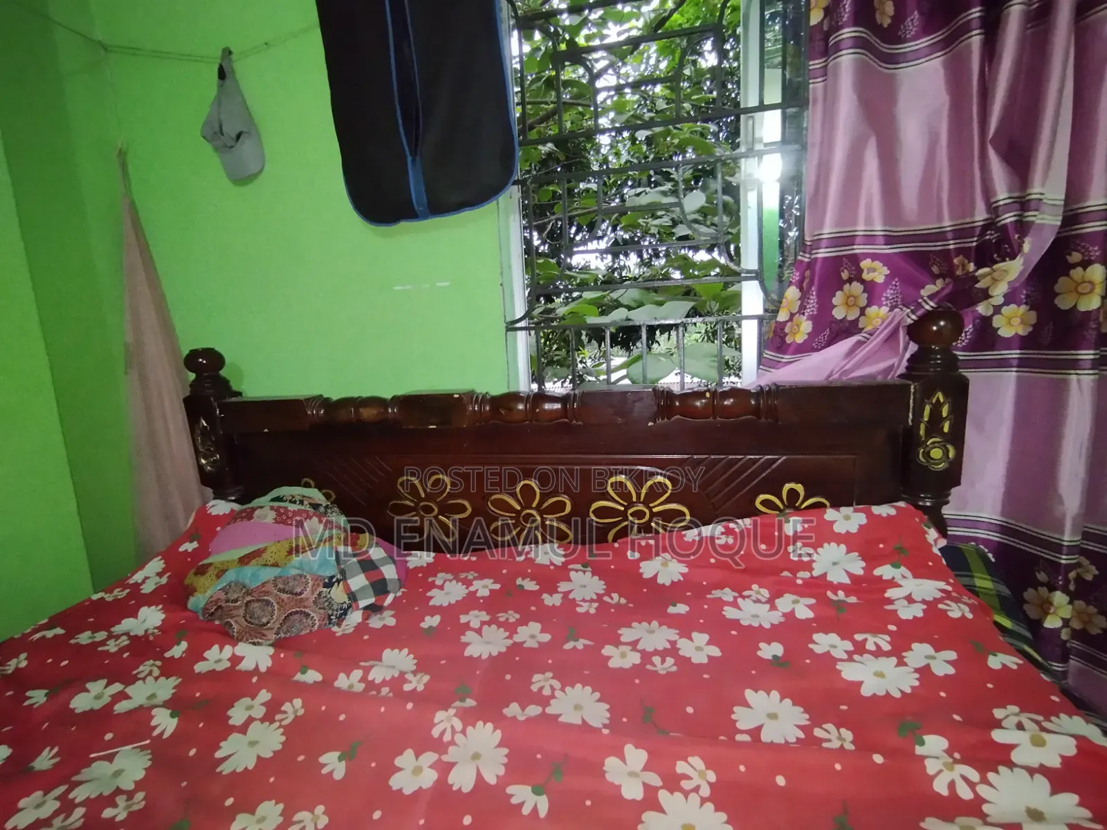 Wooden Bed