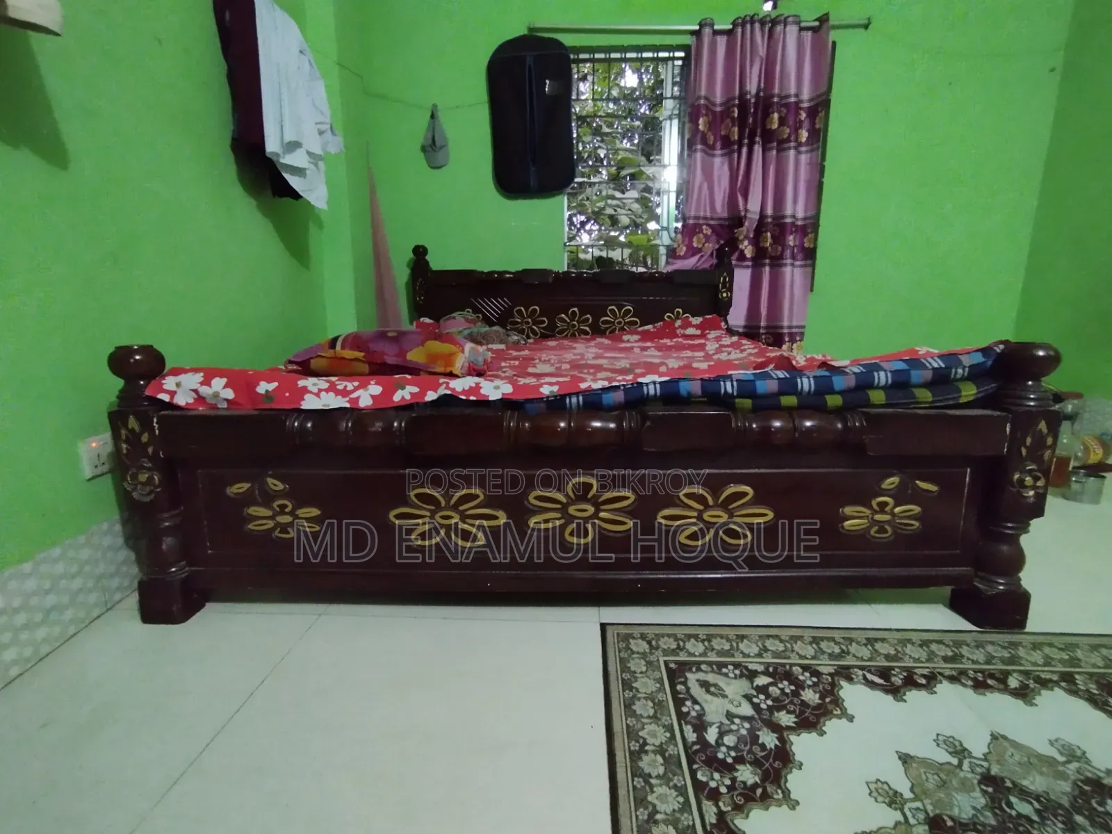 Wooden Bed