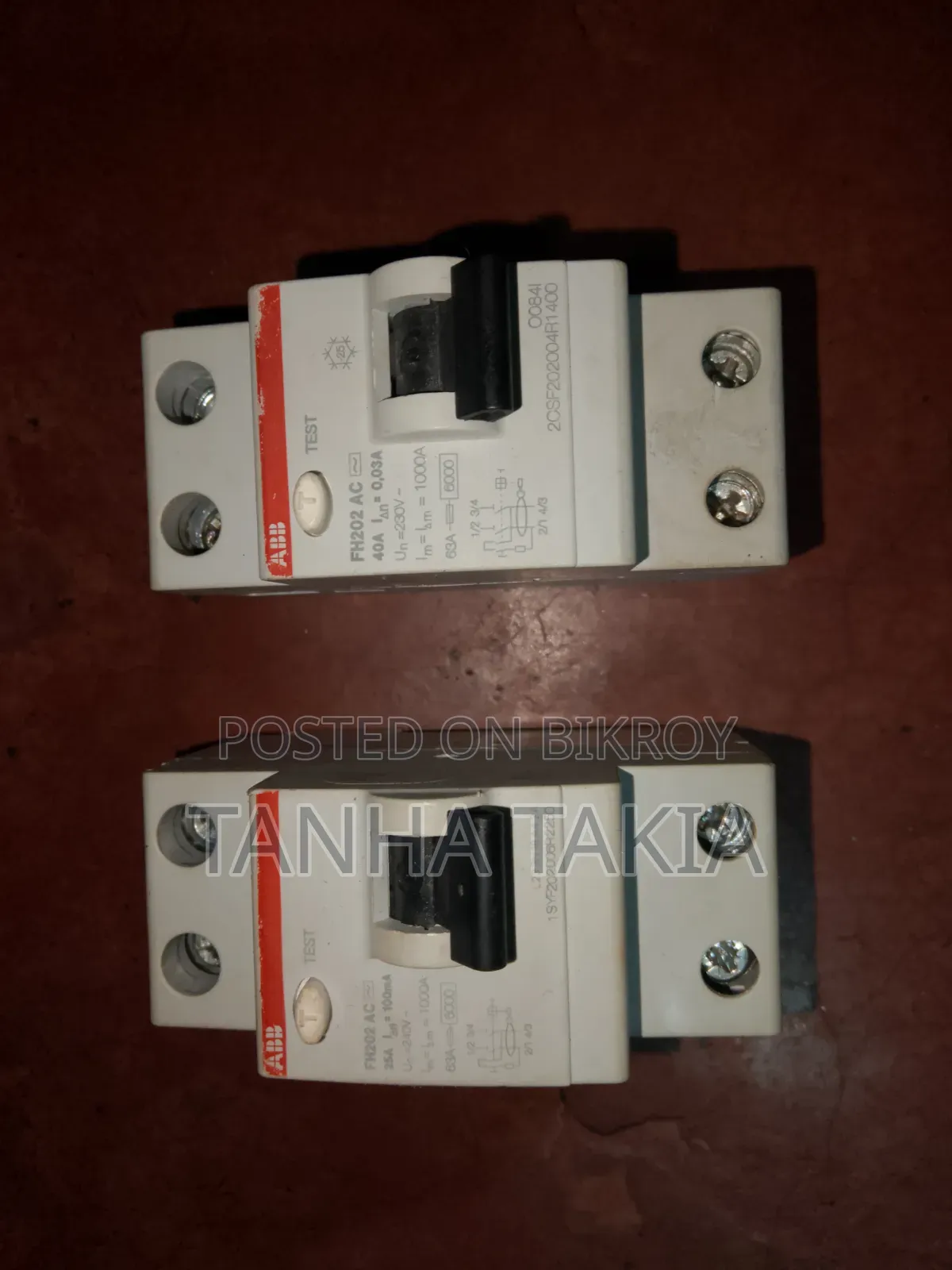 Abb RCCB Made in Italy 40a / Made in India 25a