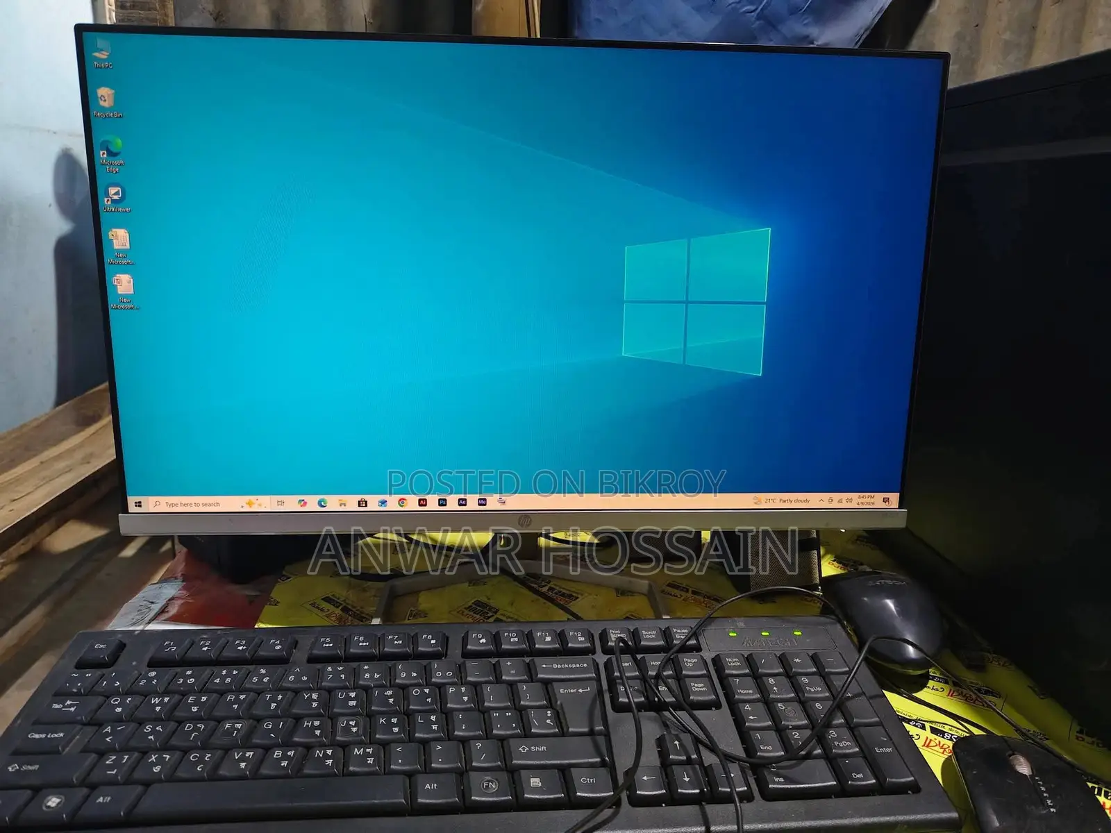 Desktop Computer 12GB HDD+SSD 256GB