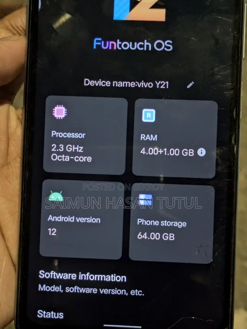 Vivo Y21 64 GB