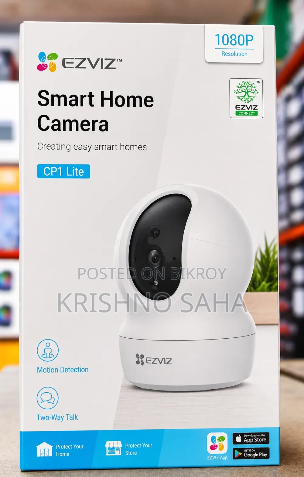 Ezviz Cp1 Lite Wifi Camera (New)