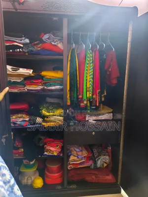 Malaysian Wood Cut Wardrobe