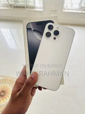Apple iPhone 16 Pro Max 256 GB সাদা