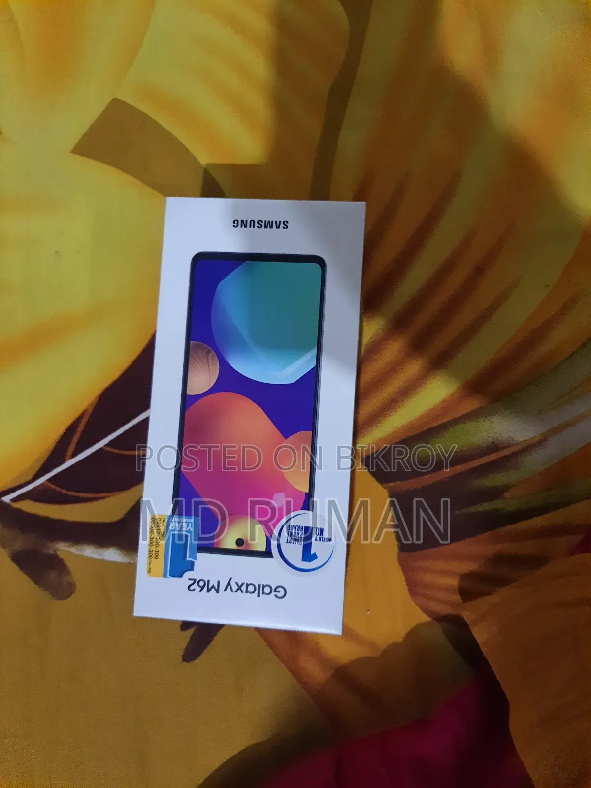 Samsung Galaxy M62 128 GB Blue