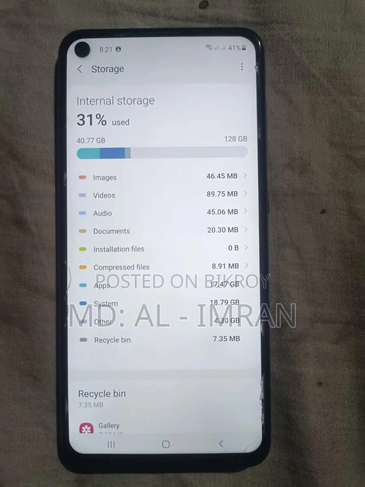 Samsung Galaxy M40 6/128 (Used)