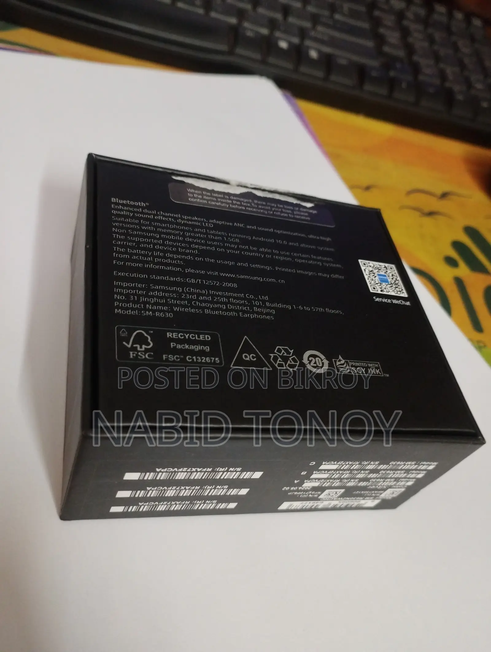 Samsung Galaxy Buds3 Pro – (Original, Imported From Thailand)