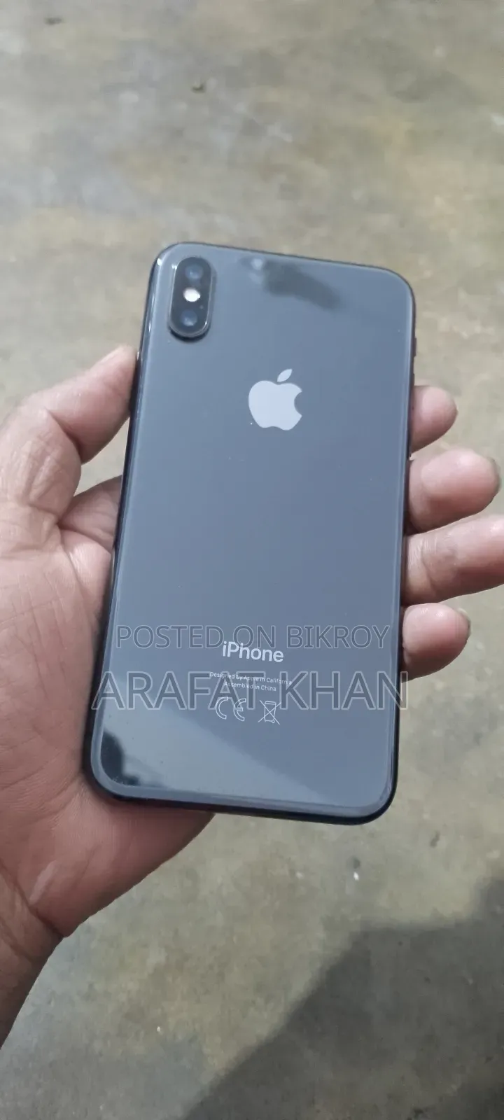 Apple iPhone X 64 GB Black