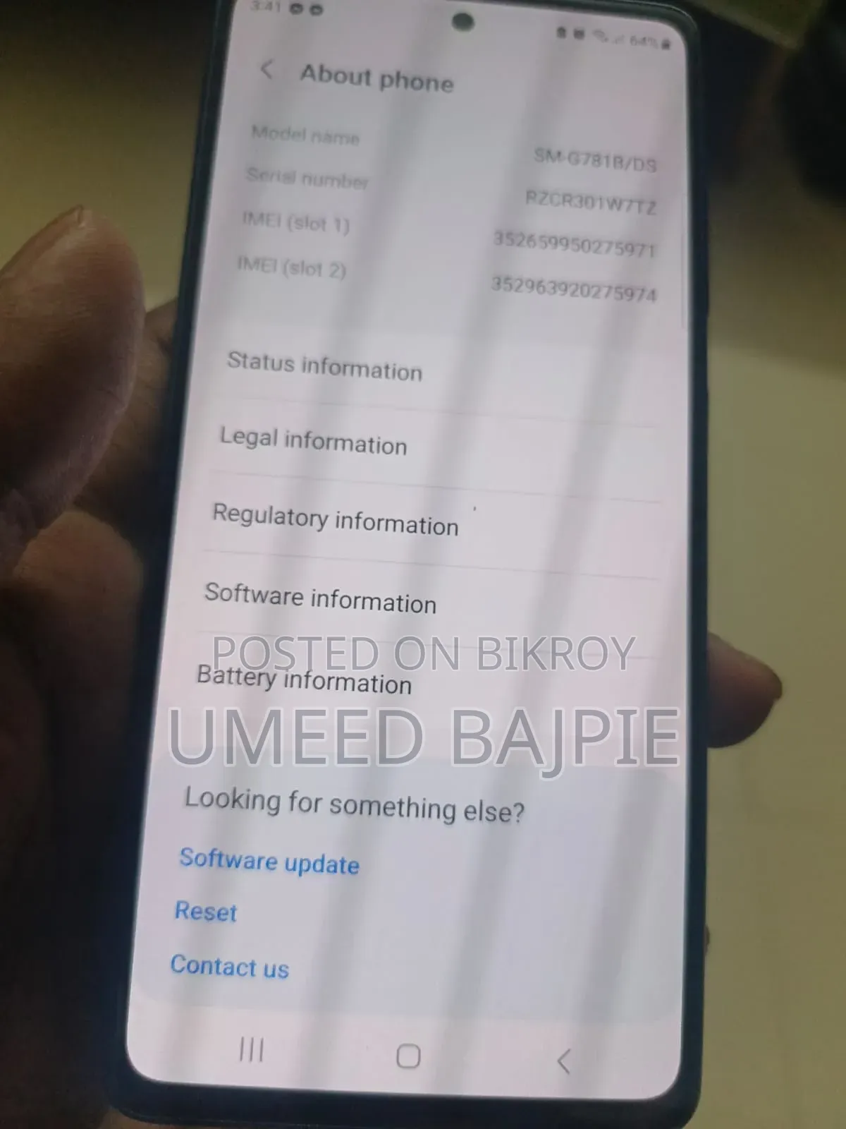 Samsung Galaxy S20 FE 5G 128 GB Blue