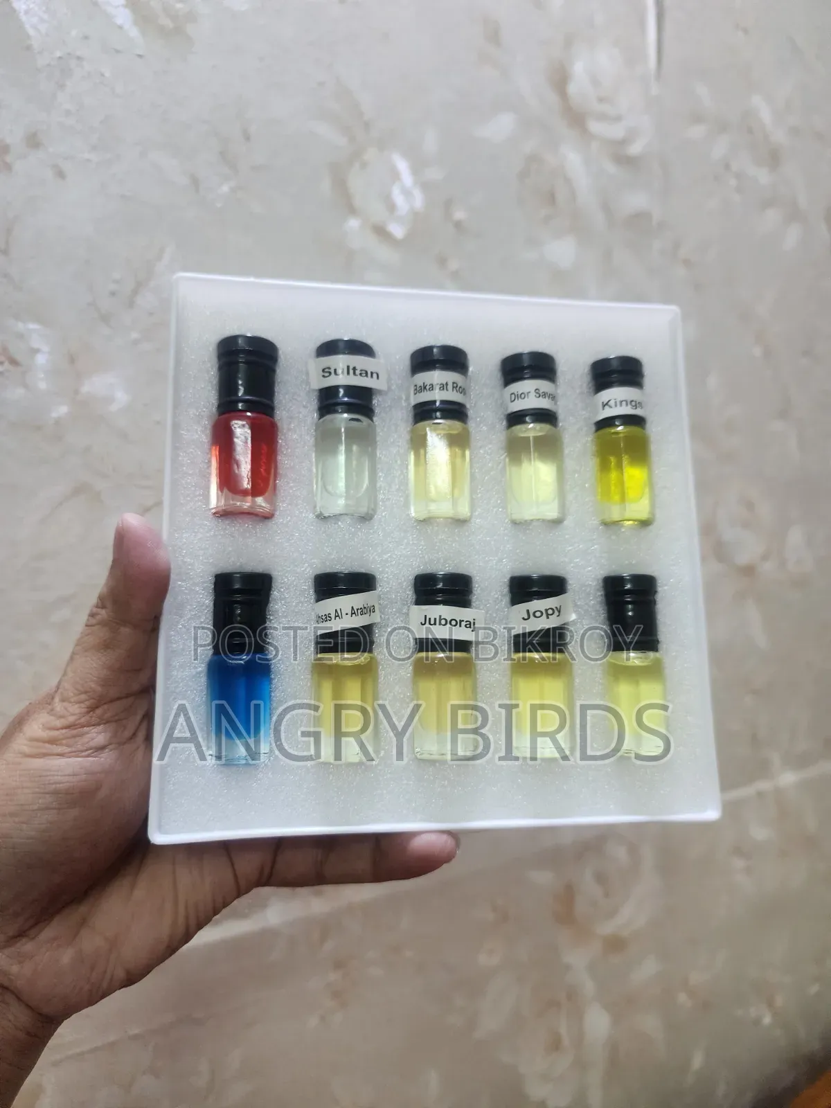 10 Pieces Attar (Assorted Scents)
